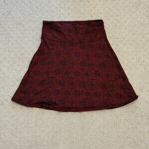 Toad & Co Women's Chaka Skirt - Small Red Dot